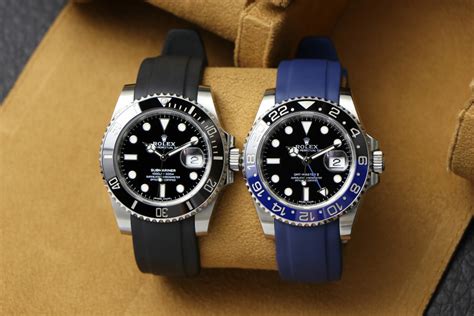 rolex ruber strap|Rolex rubber strap original.